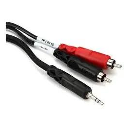 1/8-in to RCA Y-cable