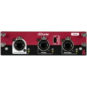 Allen & Heath dLive/Avantis Dante Card 64-ch V3