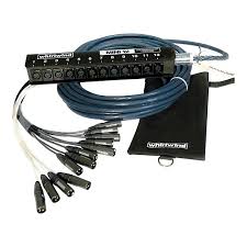 Mini 12 W1 Audio Drop (8)XLR-F & (4)XLR-M