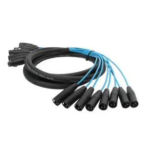 Fan-to-Fan Snake 8-ch 10-ft