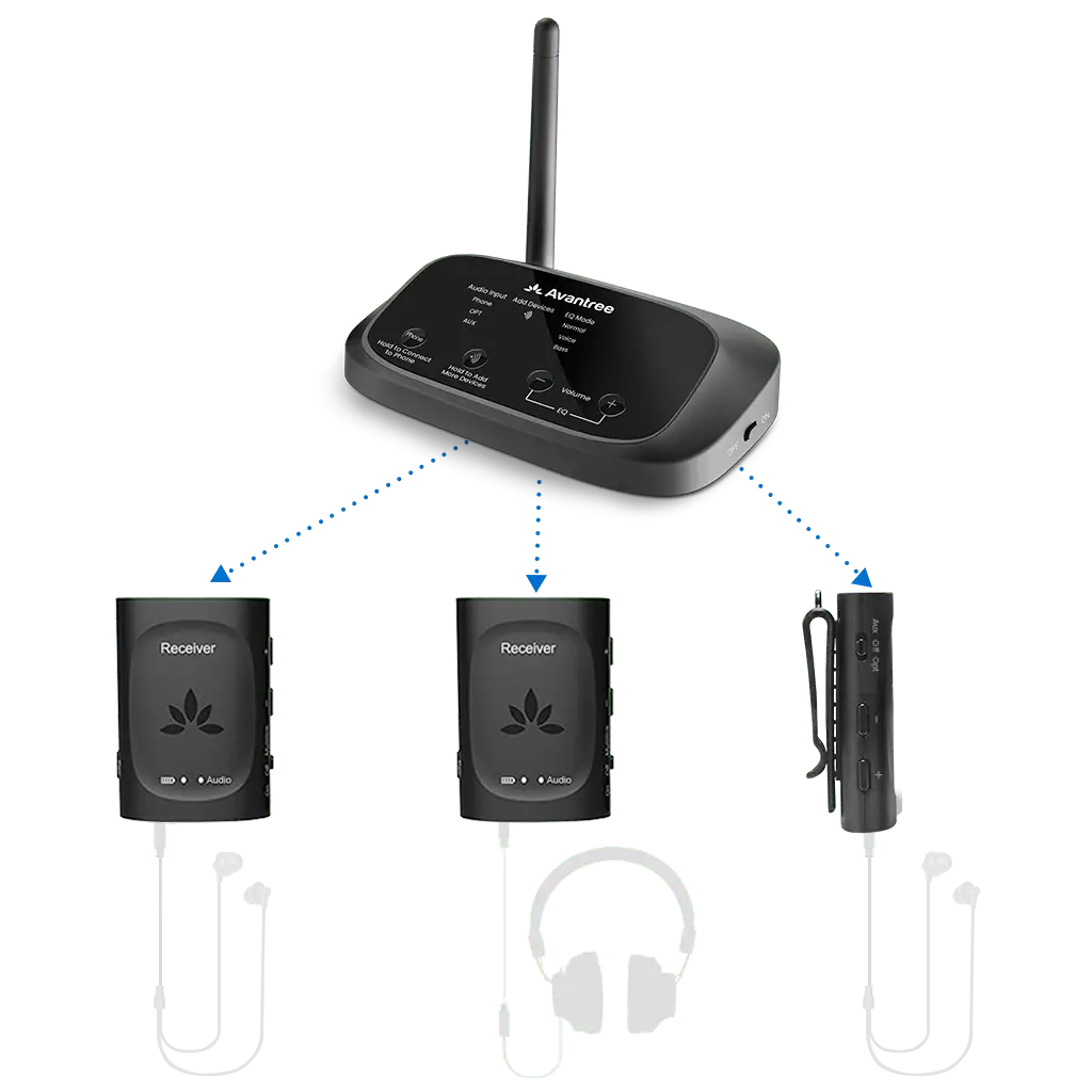 Wireless Audio Transmitter & Receiver