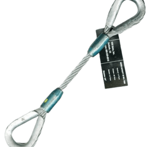 3/8" steel sling 2.5-ft