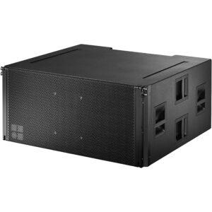 d&b audiotechnik KSL-SUB cardioid subwoofer, front angle view